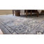 Tapis gris contemporain en laine noué à la main gris Clouds Cloud Bands-1676594231