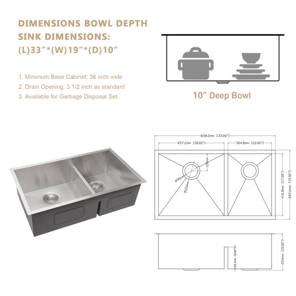Dimensions du produit