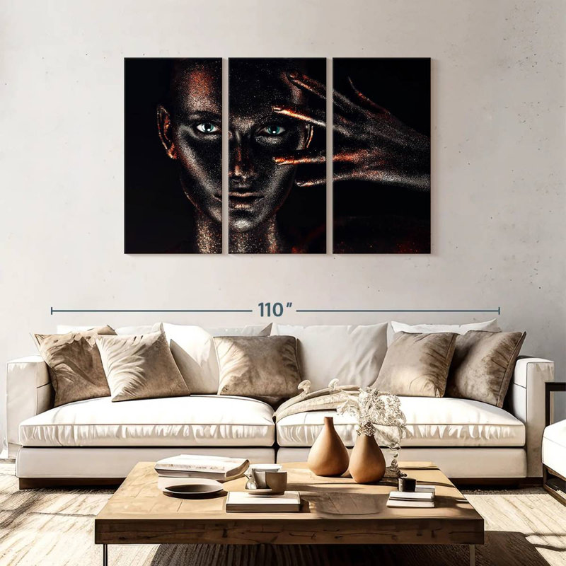 Senne Creative Self Portrait, 48" H x 74" W