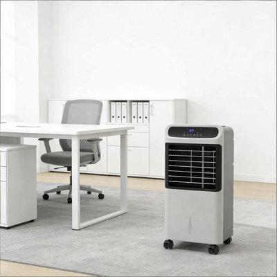 Refroidisseur de bureau portable, ventilateur de glace 3-en-1, refroidisseur d'air par évaporation