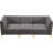 Enson 91'' Velvet Sofa-2118698486