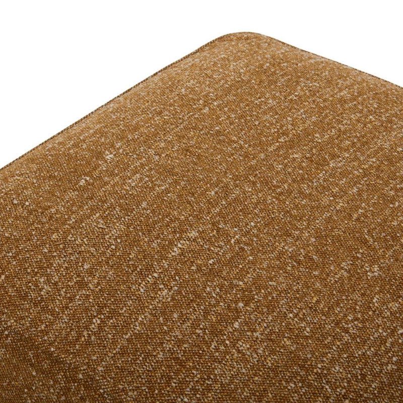 Donia Upholstered Accent Chair, Amber Glow Mustard Tweed