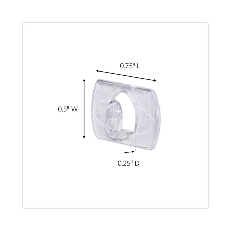Command 0.15 Lb. Hook & Loop Fastener