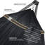 Hamacs portatifs Arlmont & Co. pour 2 personnes et 2 personnes avec hamacs pliables avec support, courroies d'arbre, sacs de transport pour le jardin-636135040