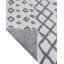Tapis ivoire à poils longs Blakeley Geometri-565019449