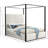Tessa Upholstered Metal Canopy Bed-2029912482-2029912485