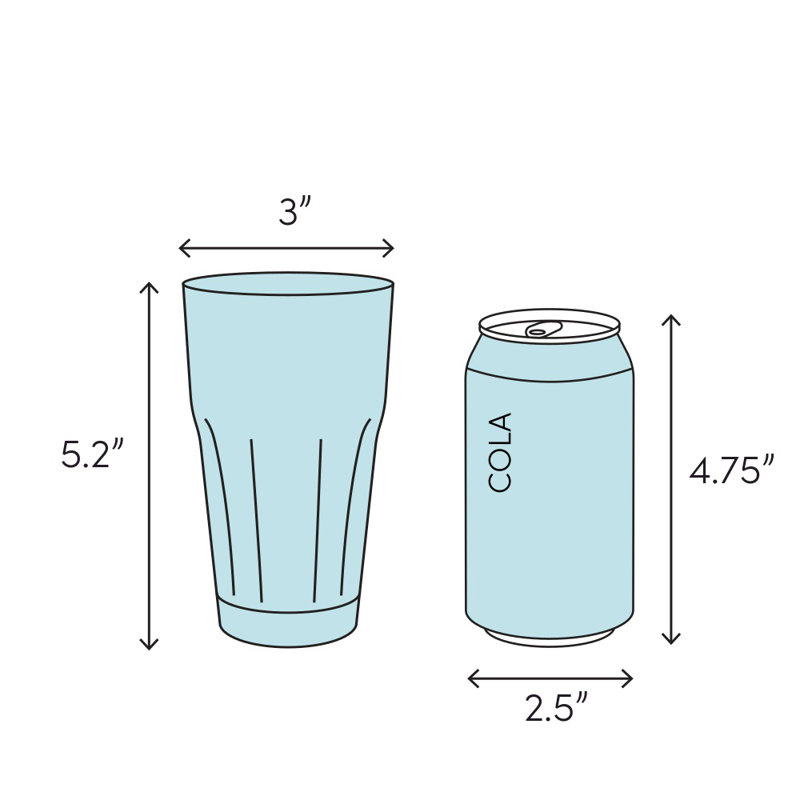 12 oz Verre à boire en plastique, Rubis