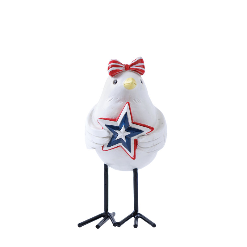 Americana Bird Figurine