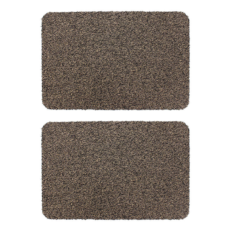Non-Slip Indoor Doormat, Brown