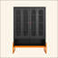 Armoire à chaussures de 5,9 po de hauteur - portes en filet à double face, tablettes mobiles à double couche, base creuse (résistante à l'humidité, résistante aux chocs, accessible par robot de balayage) pour le salon, 1 armoire seulement-179717872
