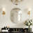 Onshuntay Metal Oval Wall Mirror-1538677328-1538677335