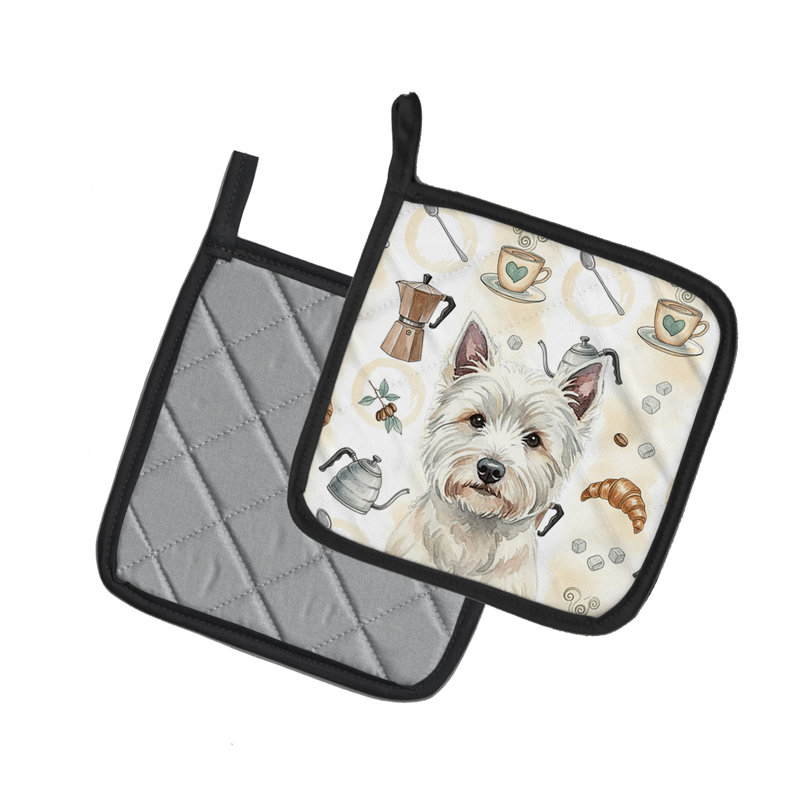 Paire de poignées Westie Coffee Bar
