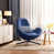 Similicuir bleu foncé est en rupture de stock