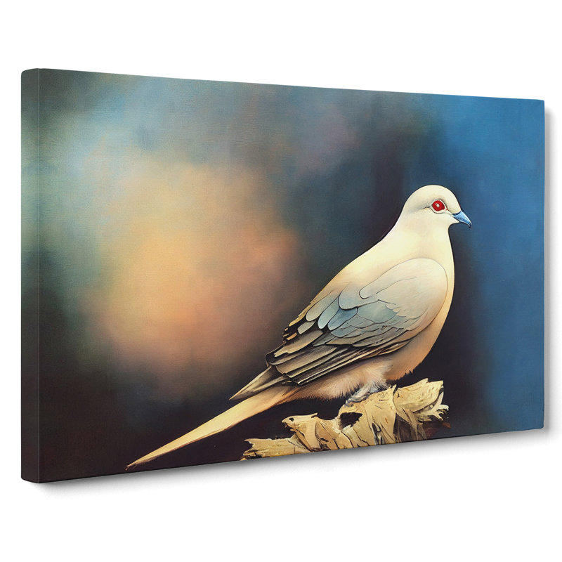 Spectacular Dove Bird - Wrapped Canvas, 40cm H x 60cm W x 3cm D