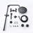 Handshower  Shower Head With Handheld Shower System With 8" Rain Shower Headrain Shower System Dual Shower Combo
