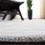 Tapis en viscose / laine touffeté à la main Valade en gris clair / ivoire-968746811