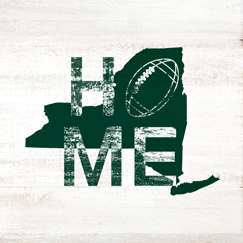 Home Football Jets - Wrapped Canvas Print, 76cm H x 76cm W