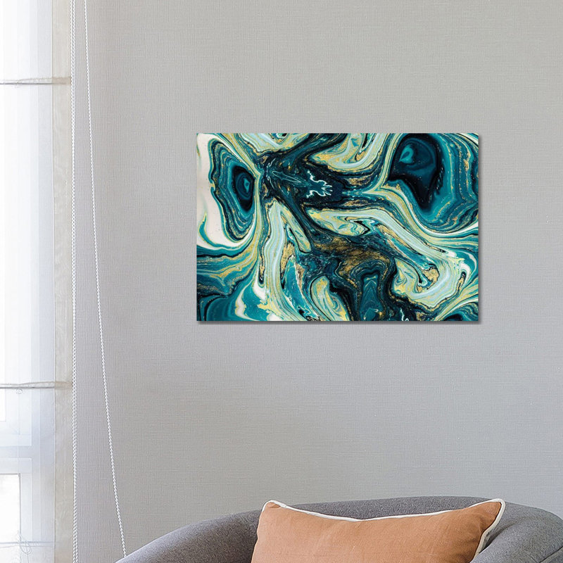 Spacetime - Print on Canvas, 45.72cm H x 66.04cm W x 3.81cm D, Wrapped Canvas