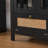 75" Tall Arched Storage Display Cabinet-1887287335