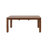 Mid-Century Modern Wood Kitchen Dining Table Brown