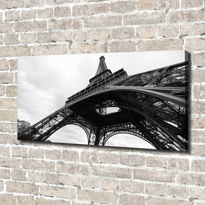 Eiffel Tower Paris - No Frame Print on Canvas