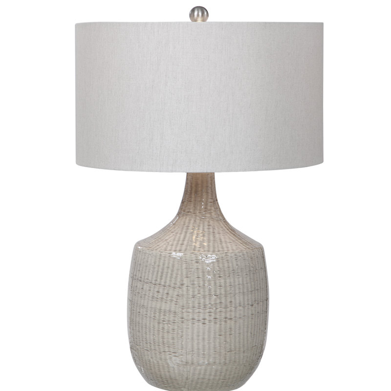 Salerna Table Lamp, Gray