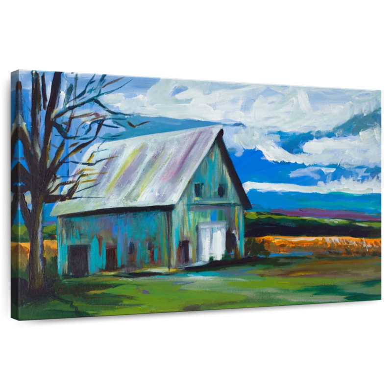 Lilie Old Barn, 34" H x 51" W