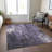 Machine Washable Indoor/Outdoor Cinead ACN1683 Purple Rug-104392549