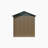 Spacious Storage Sheds, Galvanized Steel Modern Backyard Utility Shed