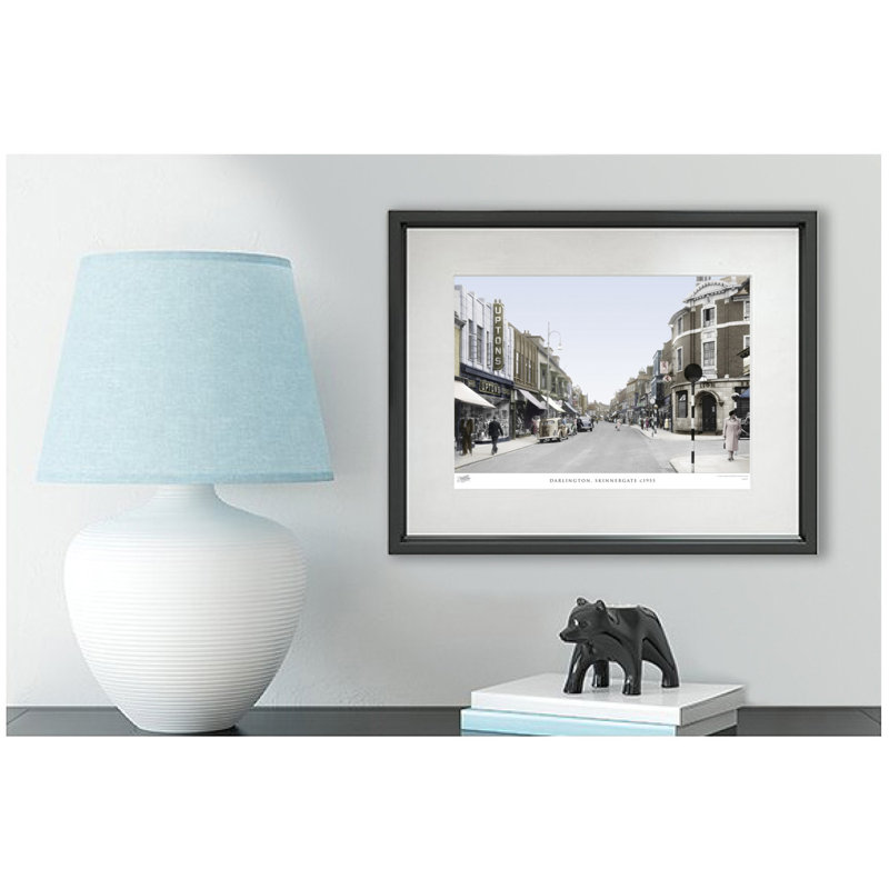Darlington, Skinnergate C1955 by Francis Frith - Single Picture Frame Print, 28cm H x 36cm W x 2.3cm D