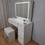 Freese Dressing Table with Mirror