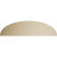 Fronton en uréthane Elliptical Signature, brun clair apprêté-103230184-113054388-113222581
