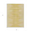Tapis intérieur lavable abstrait ivoire 3 pi x 5 pi