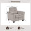 Chaise à accoudoirs roulés 37 po-81828246