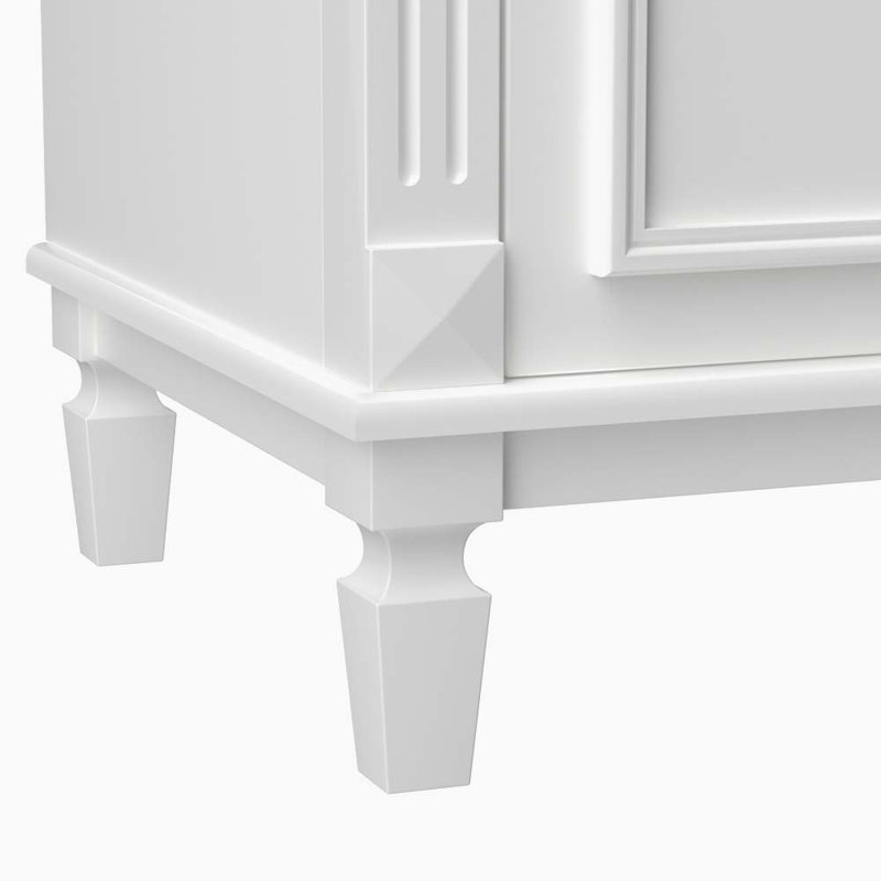Ensemble de meuble-lavabo simple 36 po Clent, Blanc