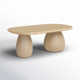 Reidan Solid Wood Single Coffee Table
