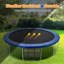 Coussin de trampoline avec ouverture, mousse épaisse de 0,8 po, housse de rechange pour ressort de sécurité, sac de rangement supplémentaire-106884278-106884265
