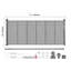 Barrière pour bébé rétractable de grande taille pour enfants ou animaux de compagnie -2009493812-2009493814