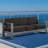3 SEATER SOFA W/ METAL TRAY-1674601366