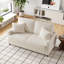 Balaton Vegan 2 Seater Upholstery Sofa with Pillows-1128990770-1136940801