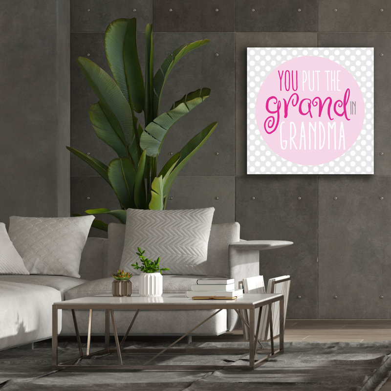  «Grandma 3» par Erin Clark, art mural sur toile, 37 po x 37 po, H 37 po x l 37 po x P 1,5 po