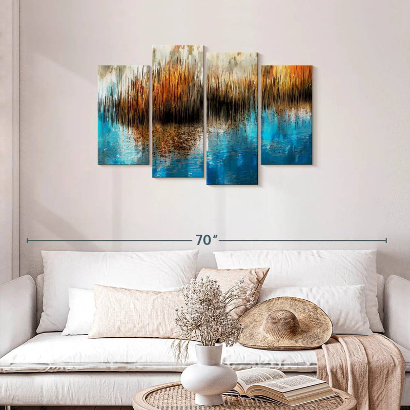 Avery Swamp Dynamic Abstract, 27" H x 43" W