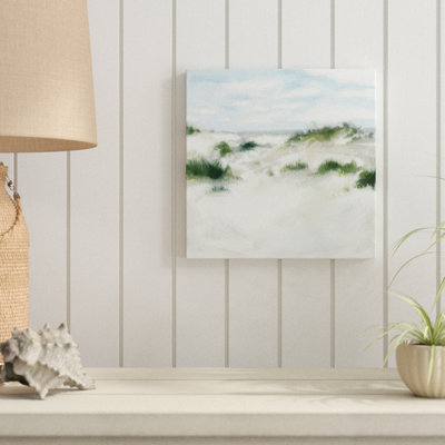 «White Sands I», peinture sur toile tendue