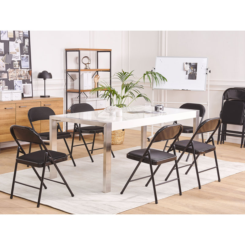 Ayveri Upholstered Dining Chair, Black