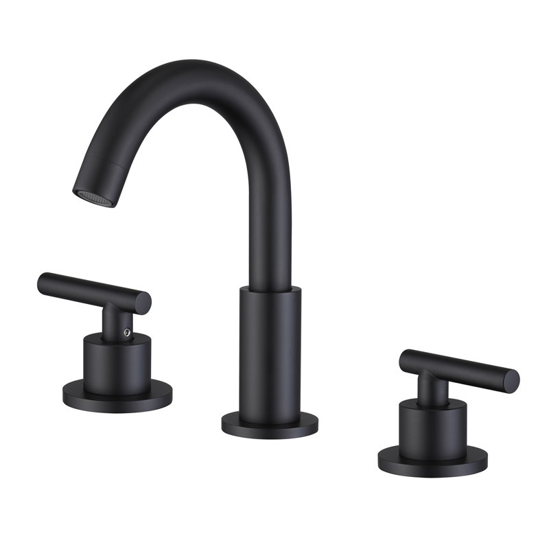 Robinet de salle de bain à large entraxe