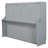 Queen Gray Wall Bed With Hydraulic Desk Hinges And Storage, Space - Saving For Small Apartments, Structure, Mattress Storage Option, 10 Inch Compatibility Size Lift Functionality, Spaces, 600 Lbs-126195924-126195927
