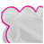 White/Hot Pink