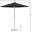 Parasol de patio en tissu / aluminium avec base Chavelle-1414781695-1414781682