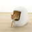 Plastic Litter Box Enclosure with Scoop-64157859