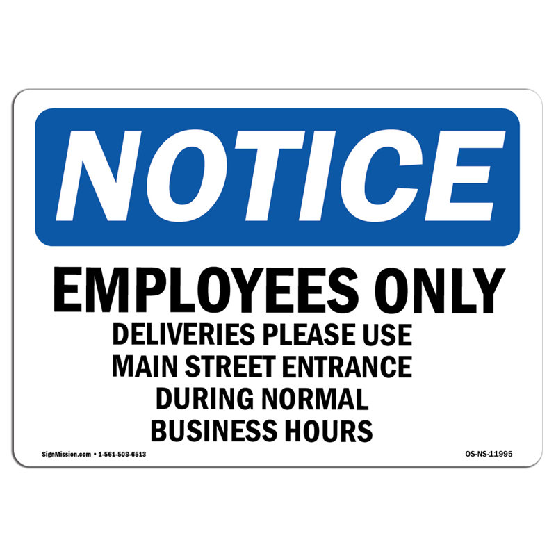 Heavy Duty Sign